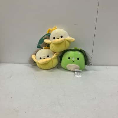 Original Squishmallows Mini Key Chain Plushies x3