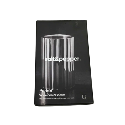 Salt & Pepper Parker 20cm Stainless Steel Wine Cooler - BNWT - RRP$89.95