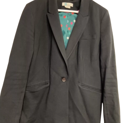 Boden Womens  Size 16 Blazer Black  