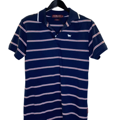  Mens  Size S Short Sleeve T-shirt Blue / Red / White 