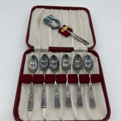 Vintage Afternoon Tea set with Jam spoon [B#13]