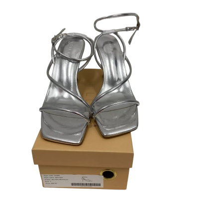 Billini Womens  Size 7 Heels Silver BNWT
