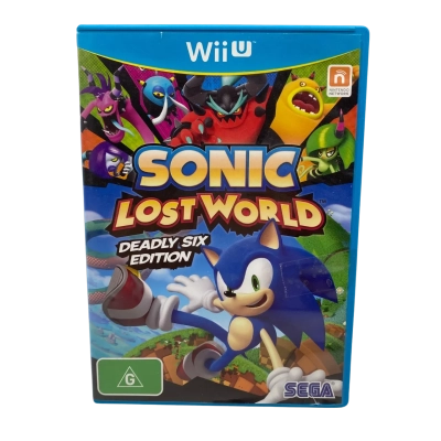 Wii U Sonic Lost World Deadly Six Edition