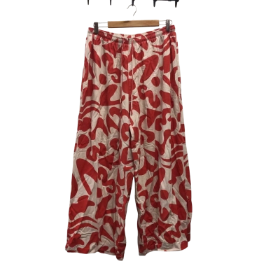 Billy J Womens  Size 18 Wide Leg Pants Red / White 