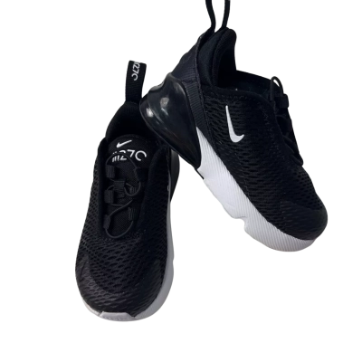 Nike Kids air 270  Size 22 Black  