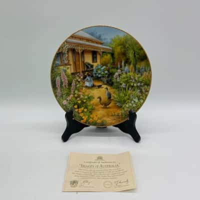 Deidre Hunt 'Country Garden' Display Plate [B#06]