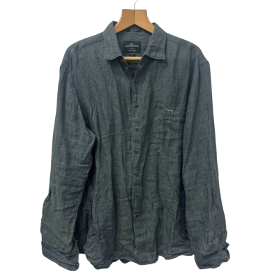 Rodd & Gunn Mens  Size 2XL Long Sleeve Shirt Green 