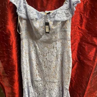 City Chic Dress Angel Lace Dress Size S (Aus 14-16)