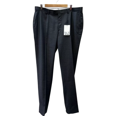  BNWT Suit Supply Mens Size 40 Grey Wool Pants 