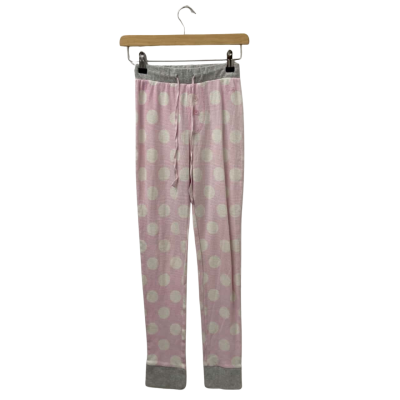 Peter Alexander Womens  Size XS Pink  /  White / Polka Dot Pyjama Pants
