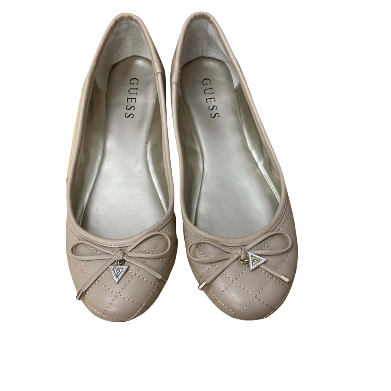 Guess Womens Shoes Size 8 Beige / Black (s)
