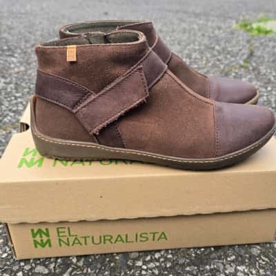  Womens El Naturalista  Size 38 Boots Brown 