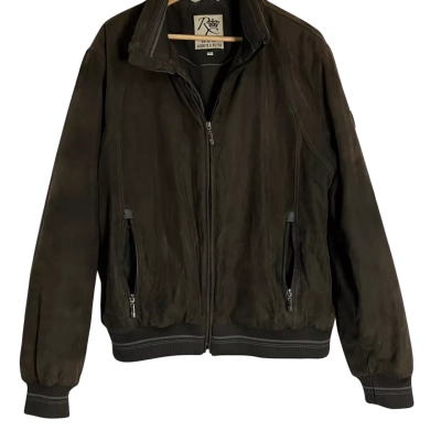 ROYAL CUP Mens  Size XXL Front Zipper Brown Winter Jacket 