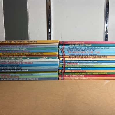 Bulk Lot Vintage Disney Books - GUC