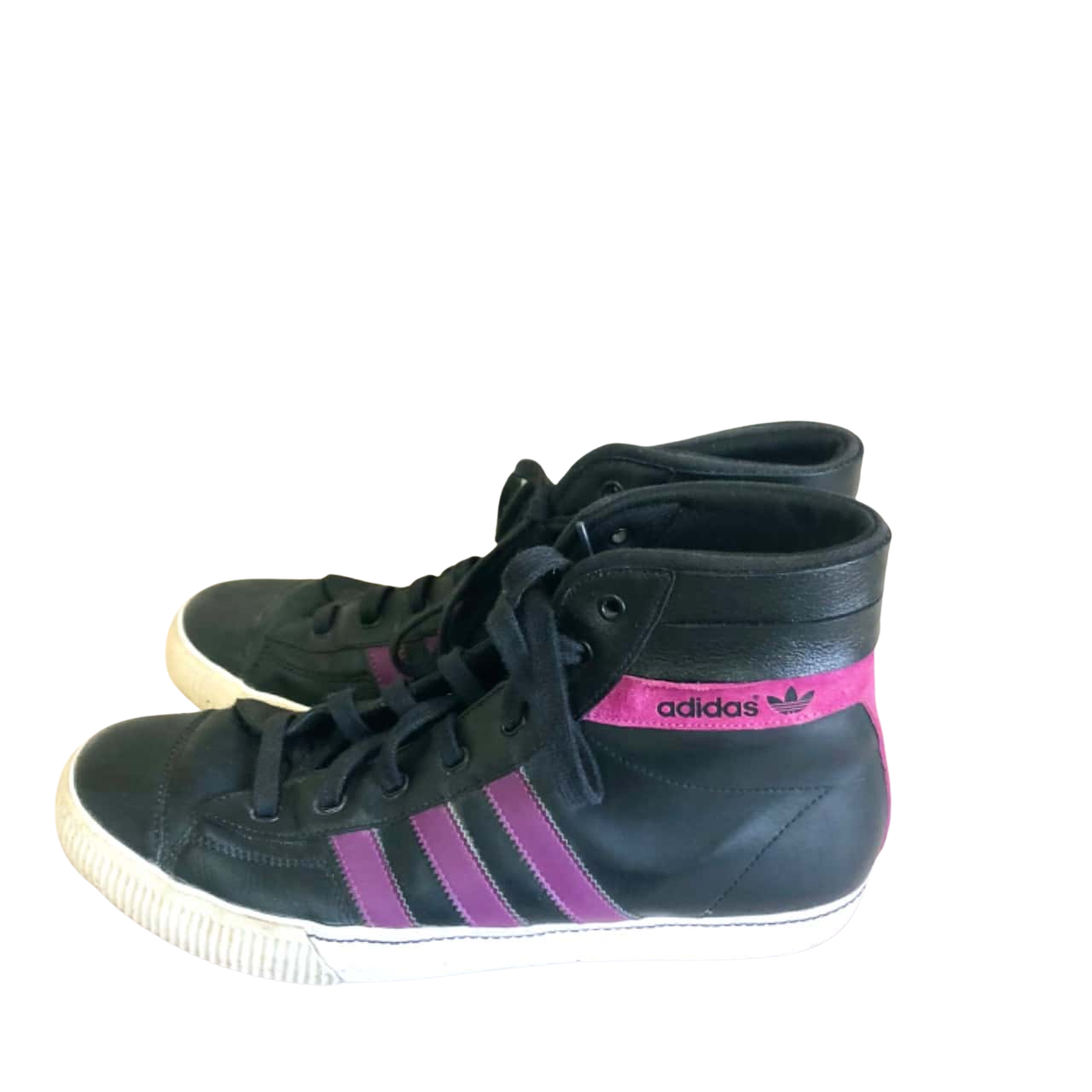 Adidas Aditennis Hi Lux Black/Violet Hightops Sneakers Mens (s)