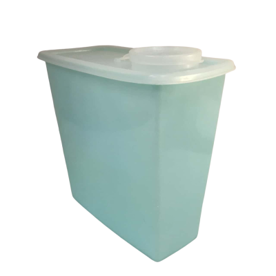 Vintage Tupperware Canister Light Blue
