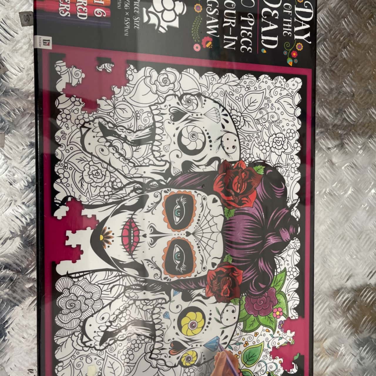 Day of the dead, 500 piece colour in jigsaw (b20)
