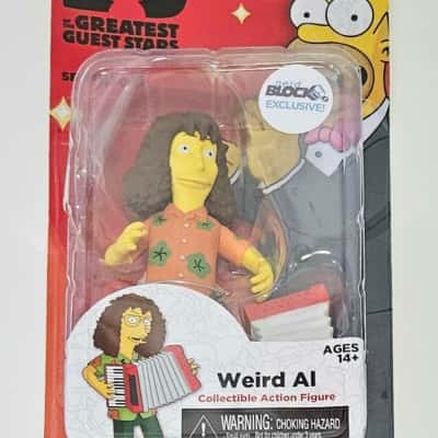 NECA Weird Al figurine from The Simpsons.