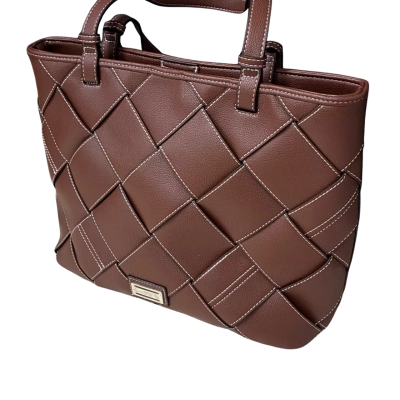 Cellini Womens Sport Tote Bag Brown 