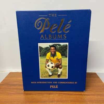 The Pele Albums 2 x Hardback Books