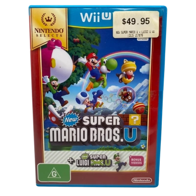 Wii U New Super Mario Bros. U Nintendo Selects