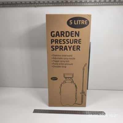 5L Garden Pressure Sprayer As New Sealed 