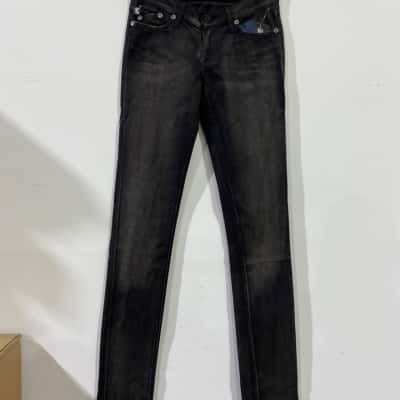 Rock & Republic Berlin Pants Womens  Size 26 Black  RRP $592.00