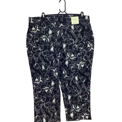 beme Womens Size 22 7/8 Floral Pants