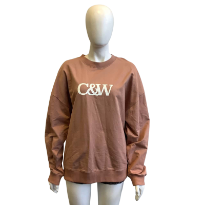 BNWT Cartel & Willow Women's Size L Nina Sweater Coffee Rose 