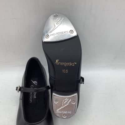 Energetiks Debut Collection Girls Flat Heel Size 10.5 Tap Shoes 