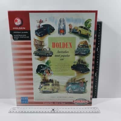 Holden Australia's Most Popular Car Puzzle 1000pcs Sealed As New Blue Opal 