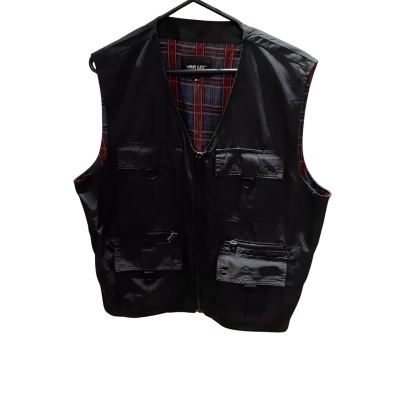 Nana Judy Womens  Size M Vest Jacket Black  