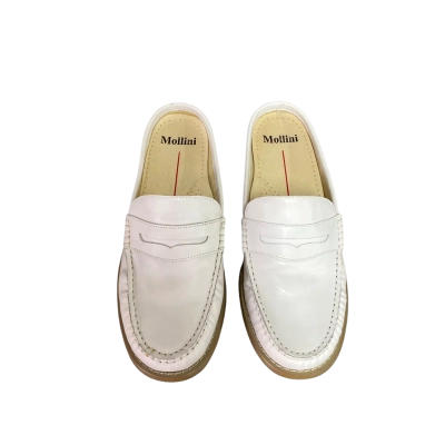 Mollini Womens  Size 37 Flats White 