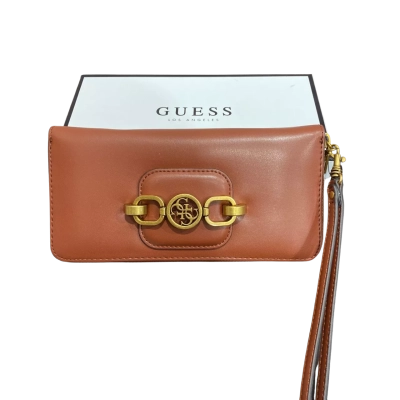 GUESS  Hensley SLG Faux Leather Zip Around Purse 