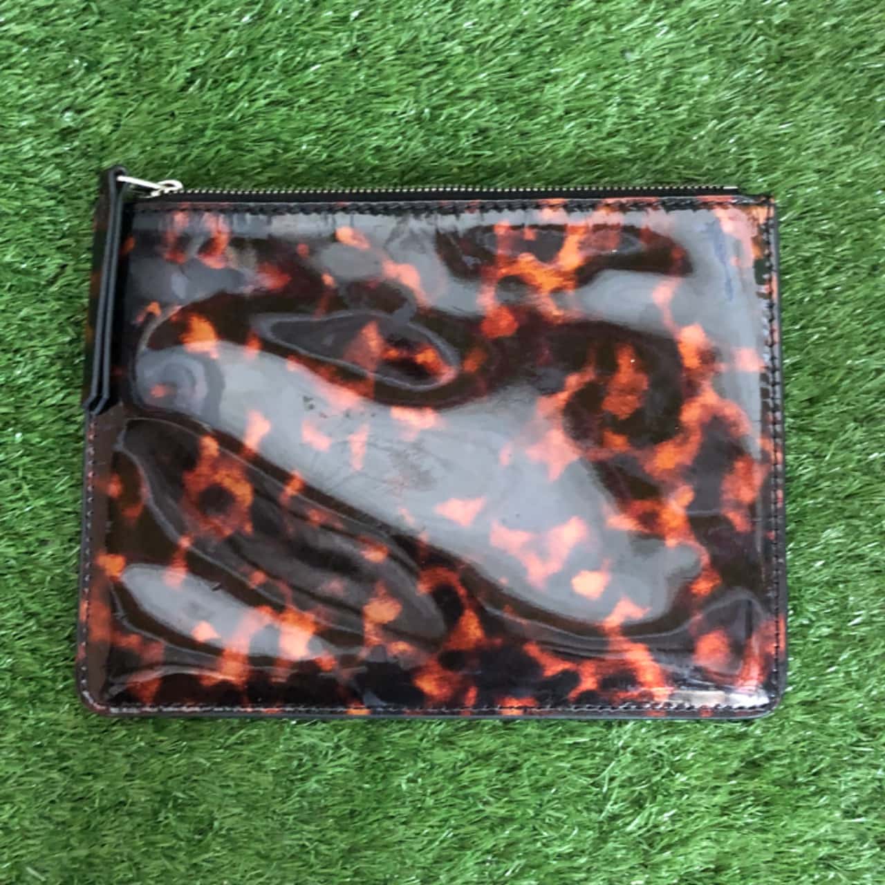 Gorman Animal Print Makeup & Accessory Bag