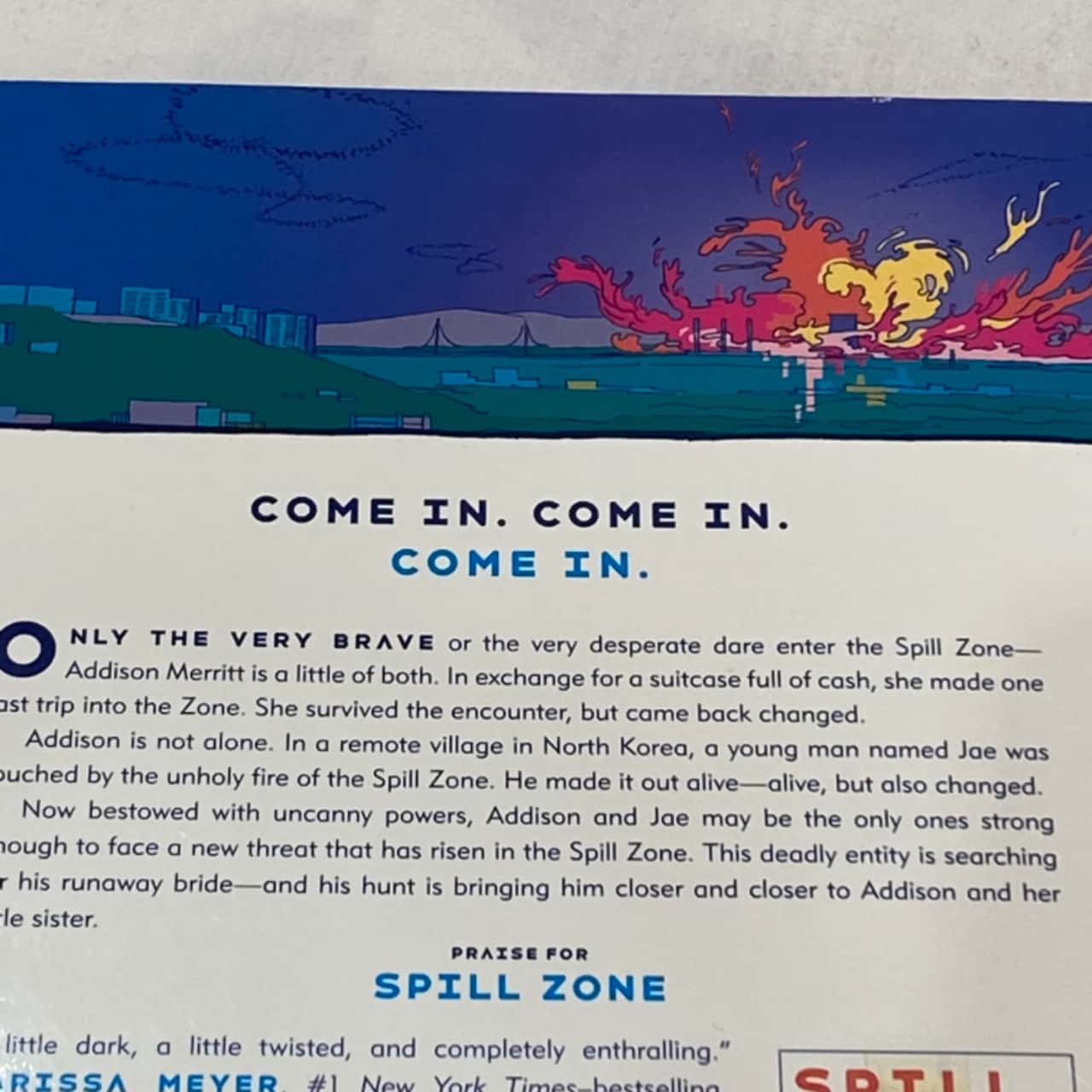 SPILL ZONE BOOK 1 and 2 Bundle Set Graphic Novel Comic Books Sci Fi