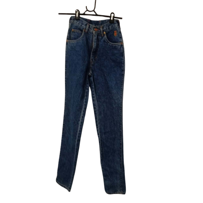   Faberge Vintage  Women's   High-Waisted Jeans Blue Size 8