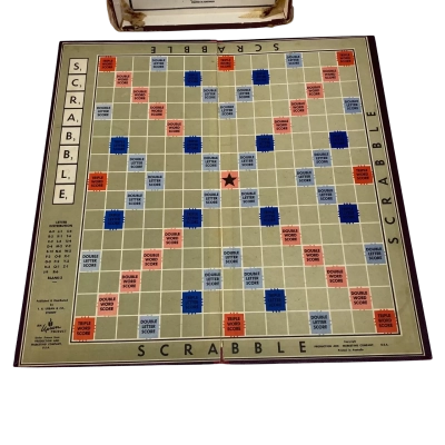 Vintage Scrabble Set 