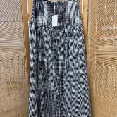 Steele Womens  Size M Black  / Checked / White 