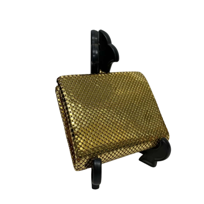 Glomesh Womens Vintage Gold purse 