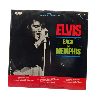 ELVIS DOUBLE VYNAL  FROM NEMPHIS TO VEGAS