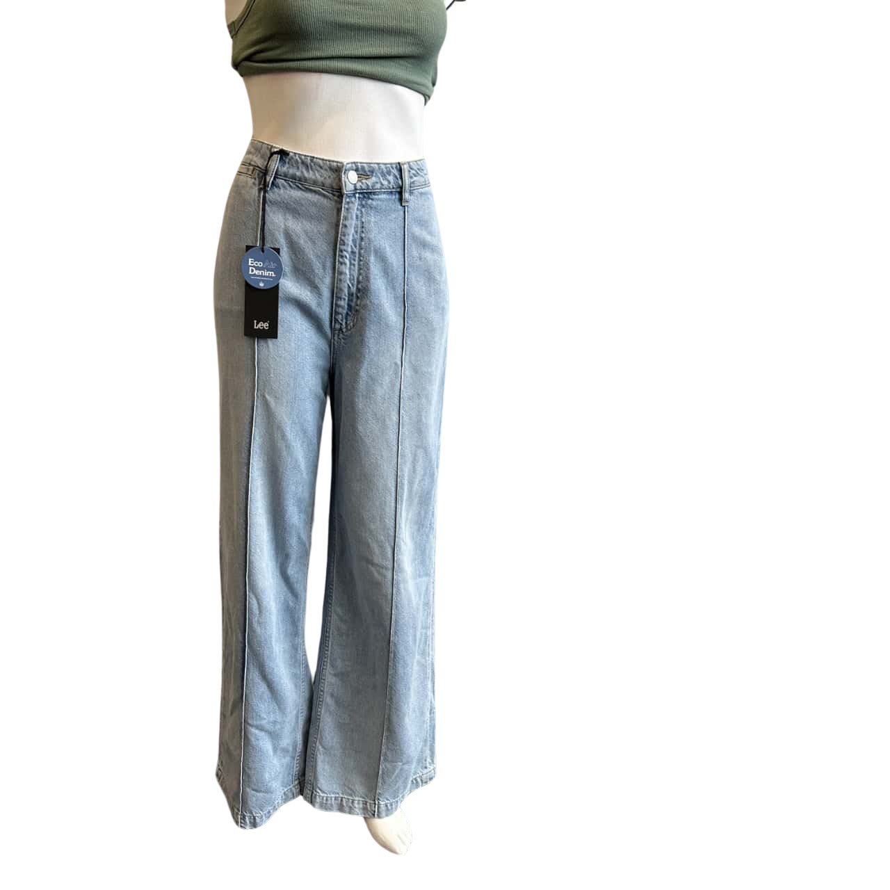 BNWT Lee Women s Size 14 High Wide Jeans Revamp Blue s xxl-women-s-size-chart-size-chart