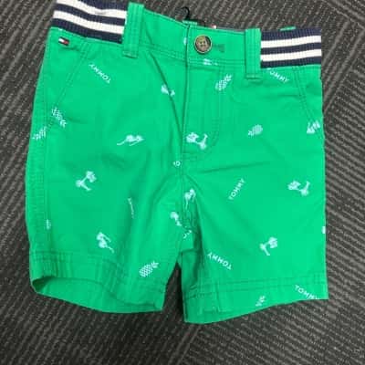 Tommy Hilfiger Kids  Size 18m Green Shorts
