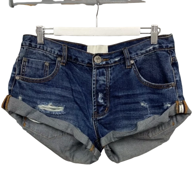 One Teaspoon Womens Denim Shorts -Size 28 - *DON'T PAY $110!