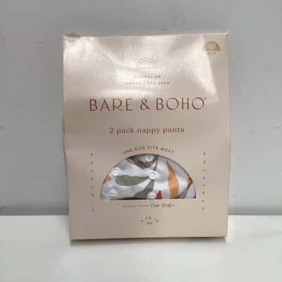  Kids Bare & Boho 2 pack nappy pants One Size Multicoloured 