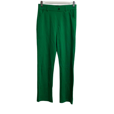 UUE  Womens  Size M Straight Leg Pants Green 