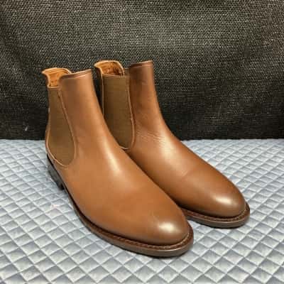  Thursday Boot Co Leather Mens  Size 9.5 Brown pull on boots