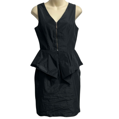 Cue Size 8 Black Dress