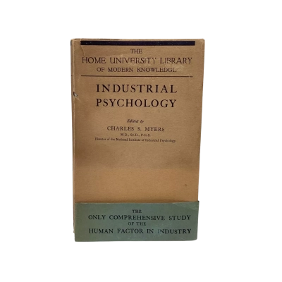 Vintage (1929) Book Home University Library Of Modern Knowledge- Industrial Psychology VGC