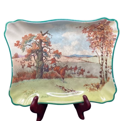 Royal Doulton Fox Hunting 5104 sandwich plate